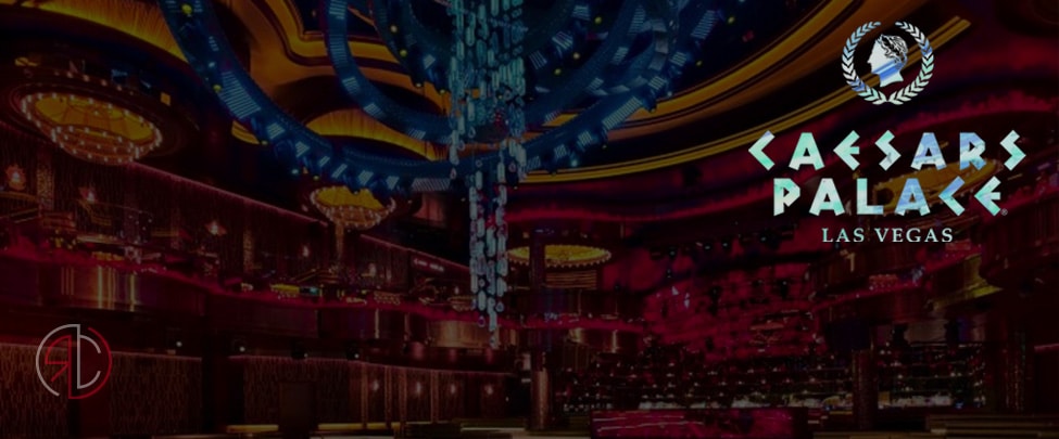 caesars palace las vegas hotel venue banner
