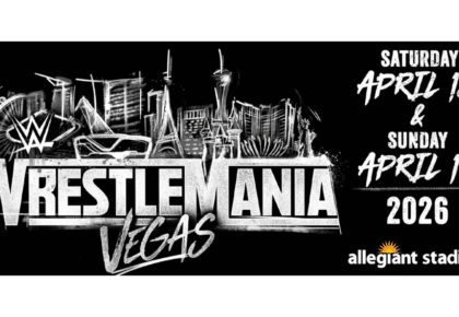 Wrestlemania at the Allegiant Stadium