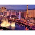 Las Vegas Strip Aerial Shot